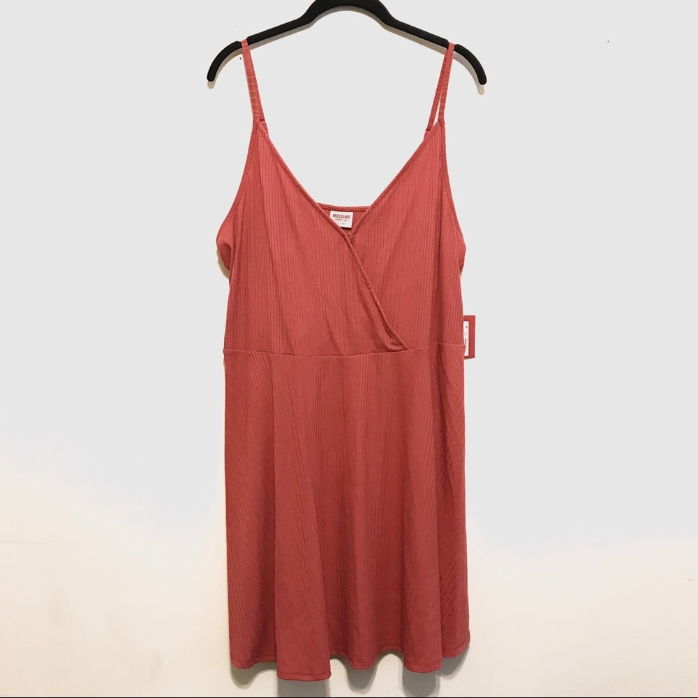 NWT Mossimo Mauve Ribbed Tank Dress